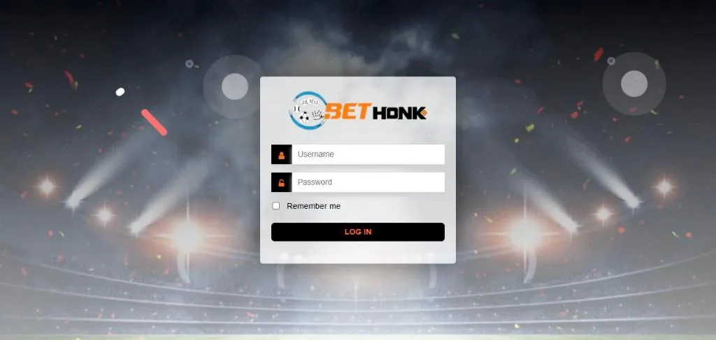 BetHonk — home screen of the live demo